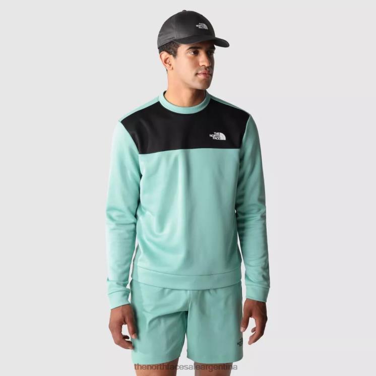 FFV042271 wasabi The North Face los hombres reducen el suéter