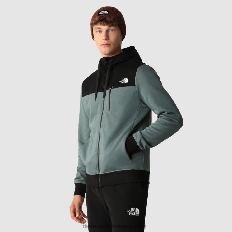 FFV04228 bálsamo The North Face sudadera con capucha de lana Tech New Peak para hombre