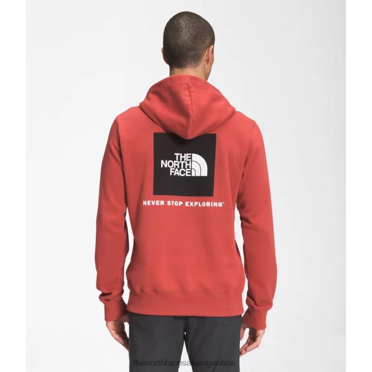 FFV043349 especias rojas The North Face sudadera con capucha box nse para hombre