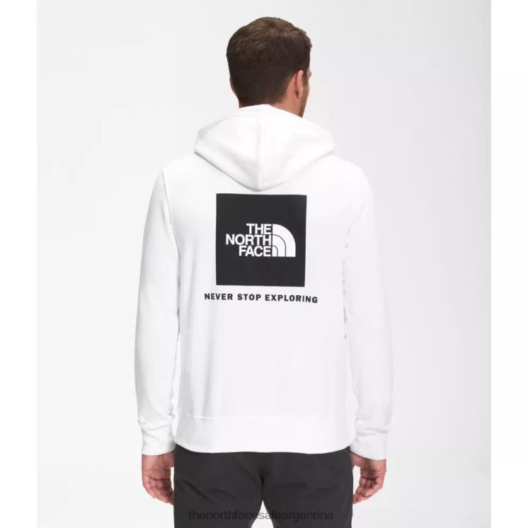 FFV043355 blanco negro The North Face hombres box nse sudadera con capucha blanco negro