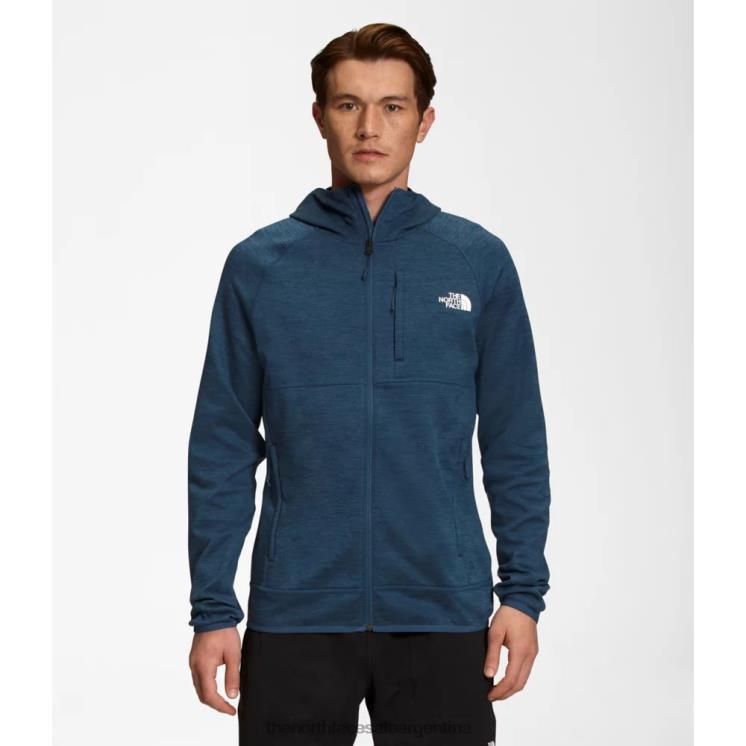 FFV044060 azul sombreado The North Face sudadera con capucha canyonlands hombre
