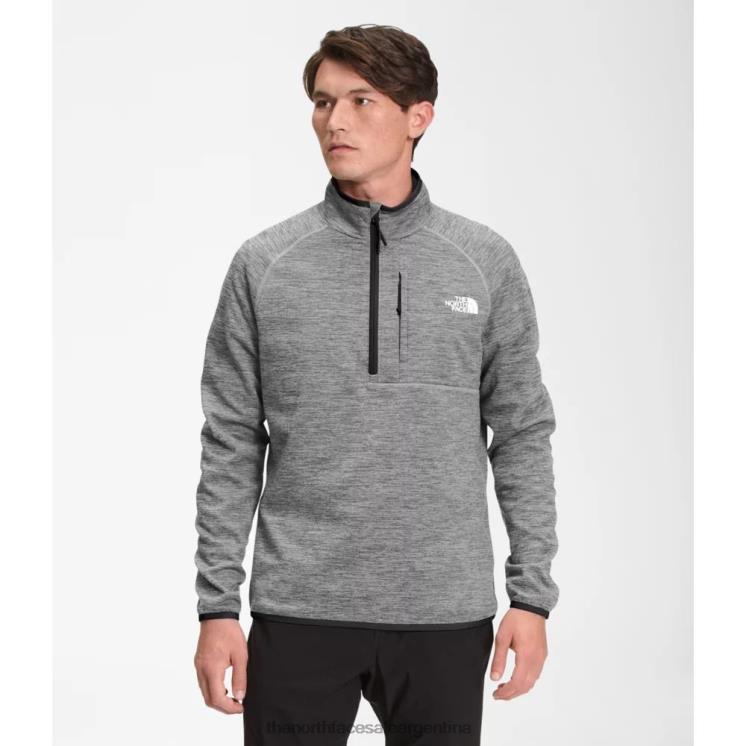 FFV044068 gris The North Face cremallera hombre canyonlands