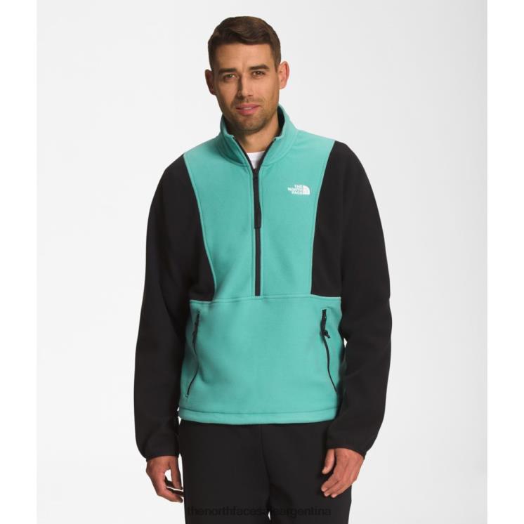FFV044302 wasabi The North Face polar tka actitud hombre con cremallera