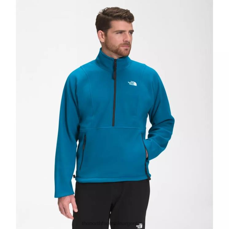 FFV044304 azul banff The North Face polar tka actitud hombre con cremallera