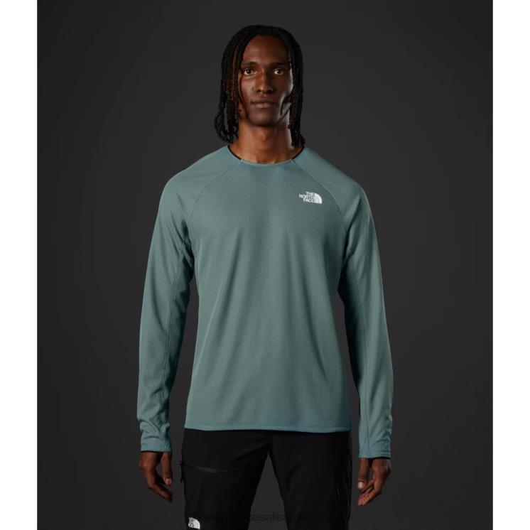 FFV044466 azul The North Face hombres cumbre serie futurofleece tripulación