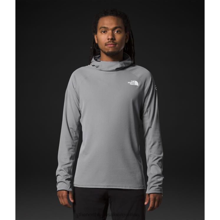 FFV044512 gris The North Face Sudadera con capucha para hombre Summit Series Futurefleece LT