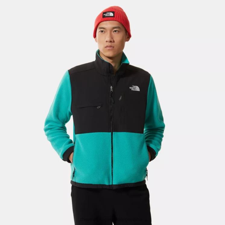 FFV04492 verde porcelana The North Face chaqueta polar denali 2 para hombre