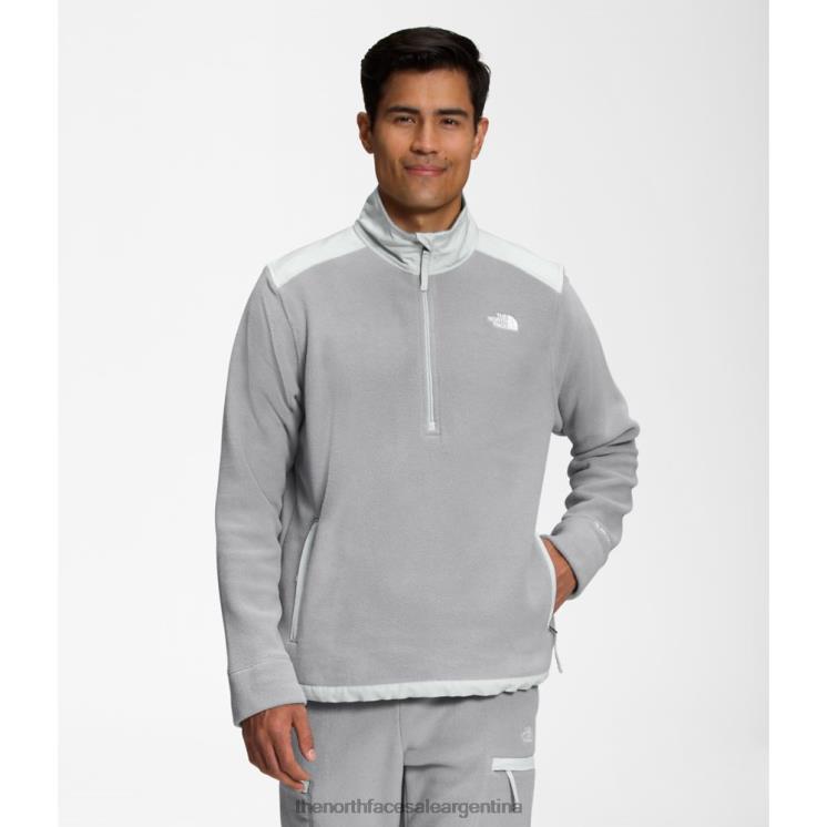FFV045170 gris The North Face hombre alpine polartec 200 zip