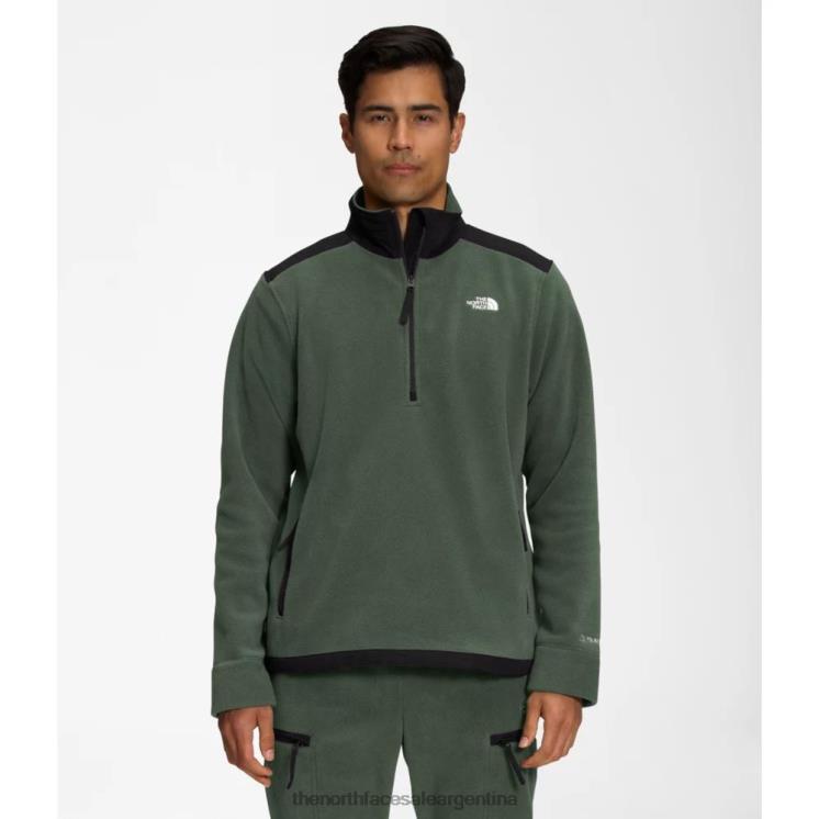 FFV045174 tomillo negro The North Face hombre alpine polartec 200 zip tomillo negro
