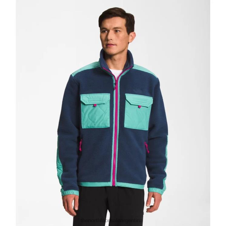 FFV045179 cumbre marina The North Face chaqueta con cremallera completa para hombre Royal Arch