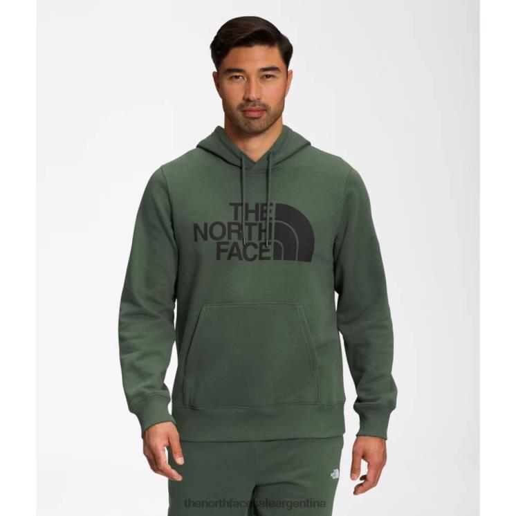 FFV045376 tomillo negro The North Face sudadera con capucha de media cúpula para hombre negro de tomillo