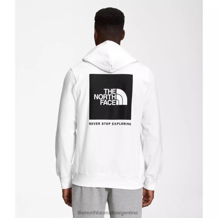 FFV045400 blanco negro The North Face sudadera con capucha blanca y negra para hombre box nse