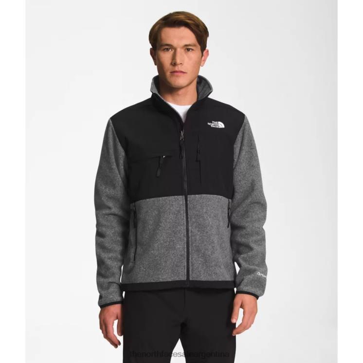 FFV045591 gris The North Face chaqueta denali de los hombres