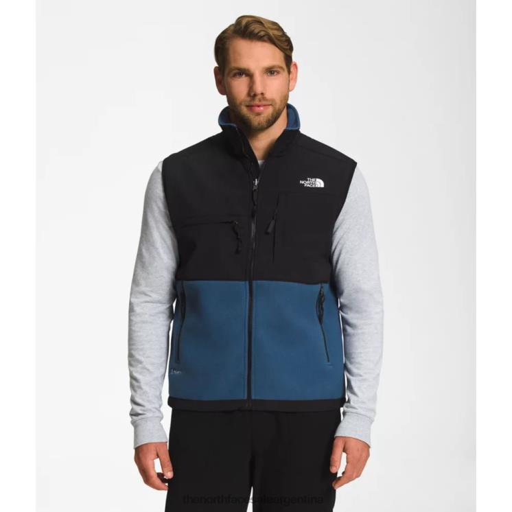 FFV045596 azul sombreado The North Face chaleco denali para hombre