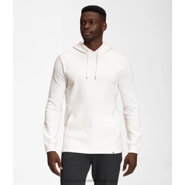FFV046039 blanco The North Face sudadera con capucha de gofres para hombre