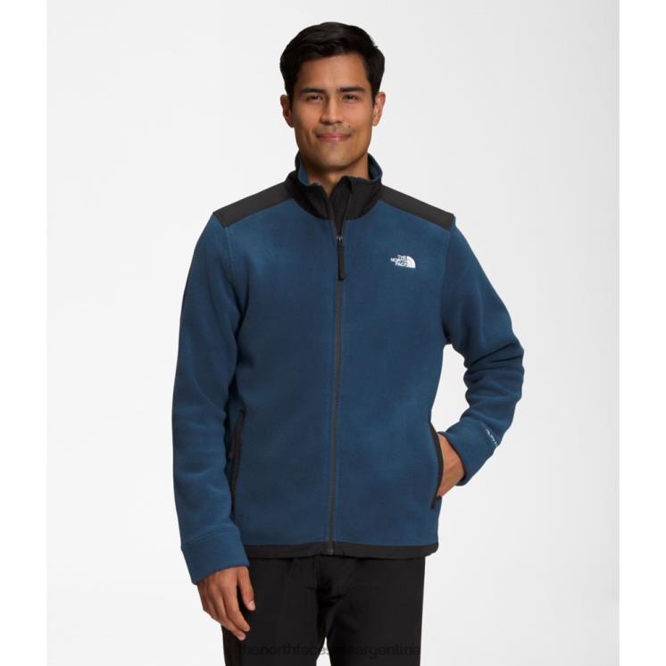 FFV046124 azul sombreado The North Face chaqueta alpina polartec 200 con cremallera completa para hombre