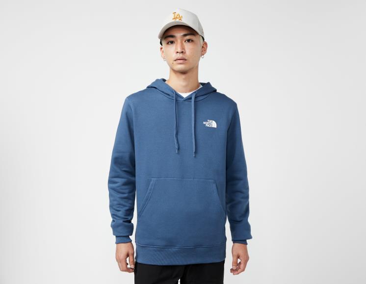 FFV046715 azul The North Face sudadera con capucha y gráfico de temporada