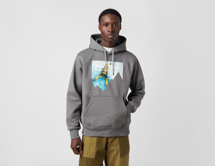 FFV046805 gris The North Face sudadera con capucha de mountain Heritage