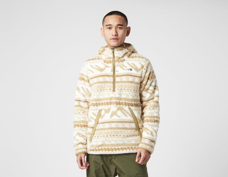 FFV046825 blanco The North Face polar campshire con media cremallera