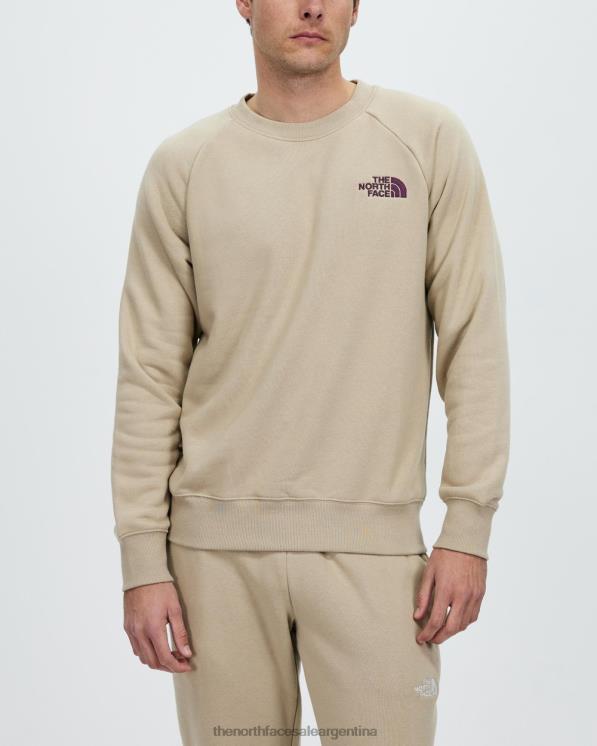 FFV046894 linaza The North Face cuello redondo con logo sencillo