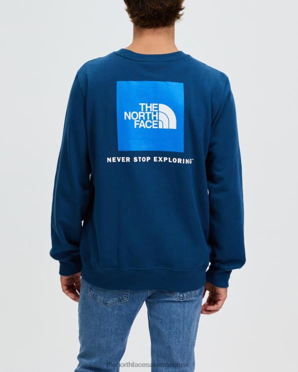 FFV046919 azul The North Face sudadera box nse