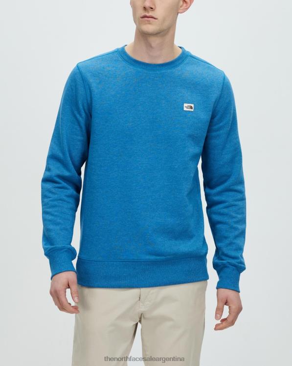 FFV047270 azul banff The North Face suéter con parche Heritage