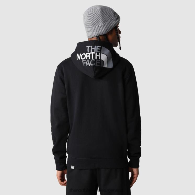 FFV048 negro The North Face sudadera con capucha de hombre de temporada