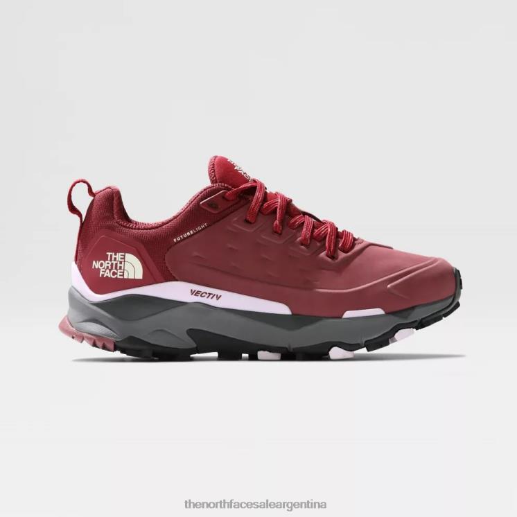 FFV041028 jengibre-cordobés The North Face mujer vectiv Futurelight Exploraris zapatos de piel jengibre cordobés