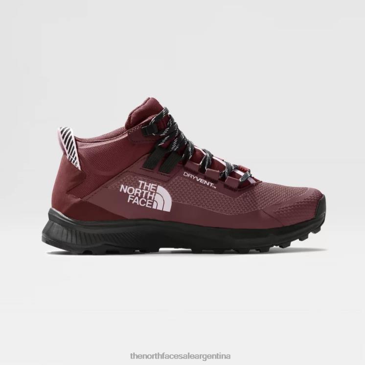 FFV041408 jengibre negro The North Face botas de montaña impermeables cragstone para mujer jengibre negro