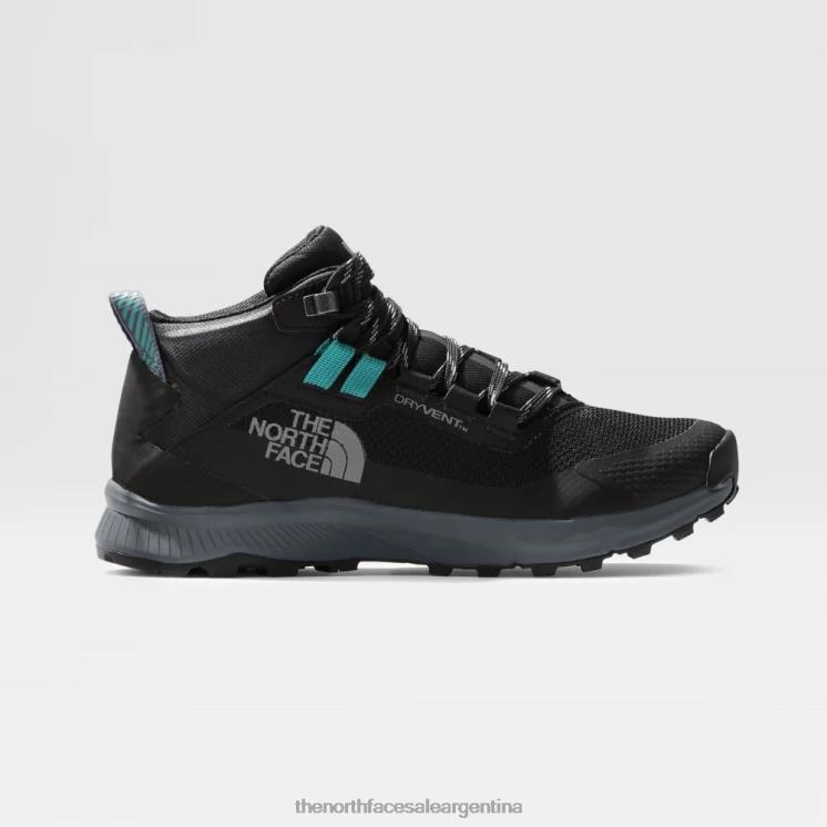 FFV041409 gris The North Face botas de montaña impermeables cragstone para mujer