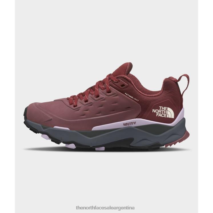FFV044042 jengibre The North Face zapatos de mujer vectiv exploras Futurelight de piel