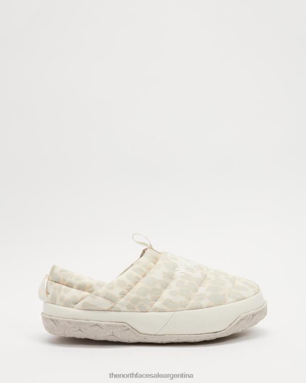FFV047224 gris The North Face mules nuptse mujer