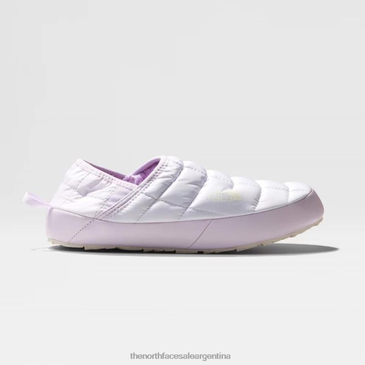 FFV04225 niebla de lavanda The North Face mules de invierno con tracción thermoball v mujer