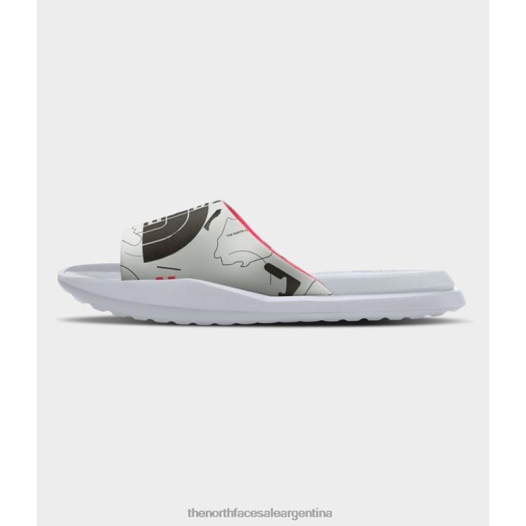 FFV044557 blanco The North Face chanclas triarca mujer