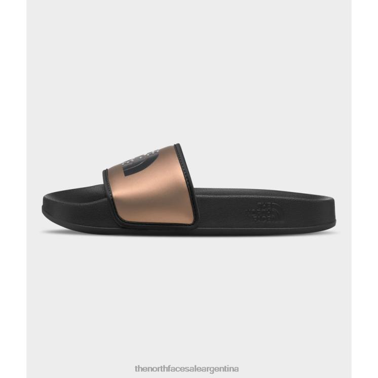 FFV044607 bronce metalico The North Face mujeres campamento base iii toboganes metálicos