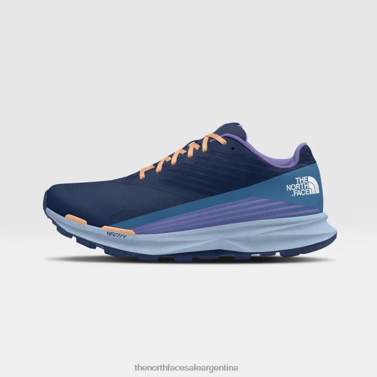 FFV041353 azul banff The North Face zapatillas trail running vectiv levitum mujer