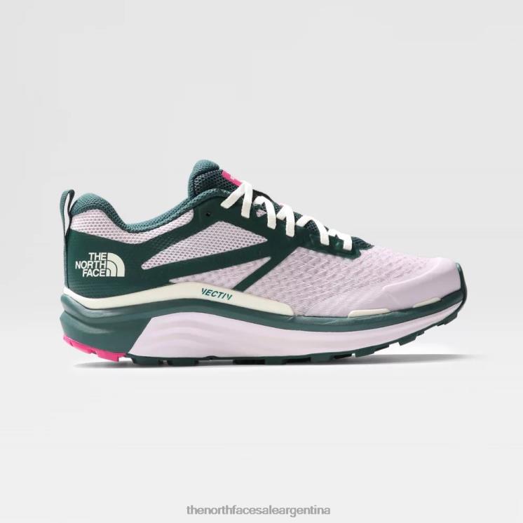 FFV041359 niebla de lavanda The North Face zapatillas trail vectiv enduris ii mujer