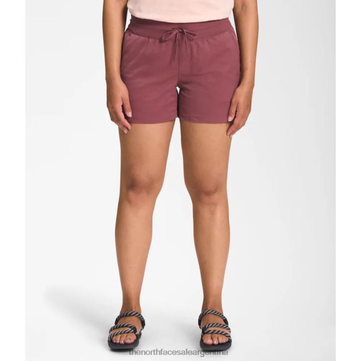 FFV043431 jengibre The North Face pantalones cortos de movimiento afrodita para mujer