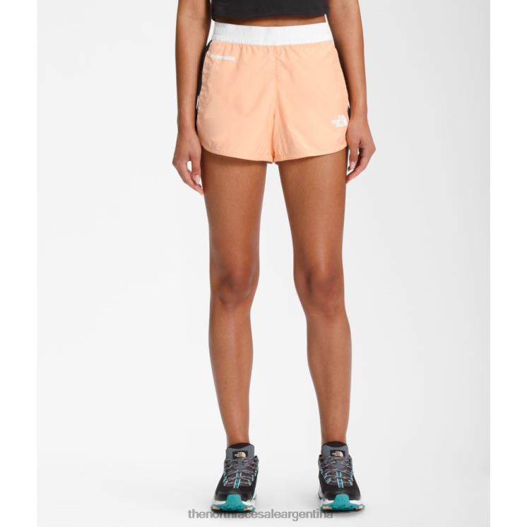 FFV044382 hielo de albaricoque The North Face mujer hidrenalina corto 2000