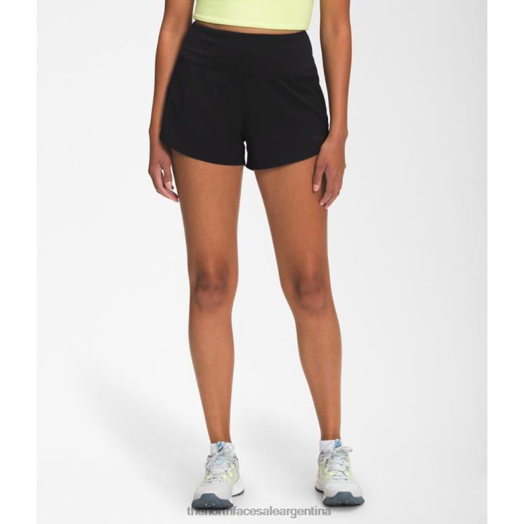 FFV044440 negro The North Face mujer arque 3 pantalones cortos