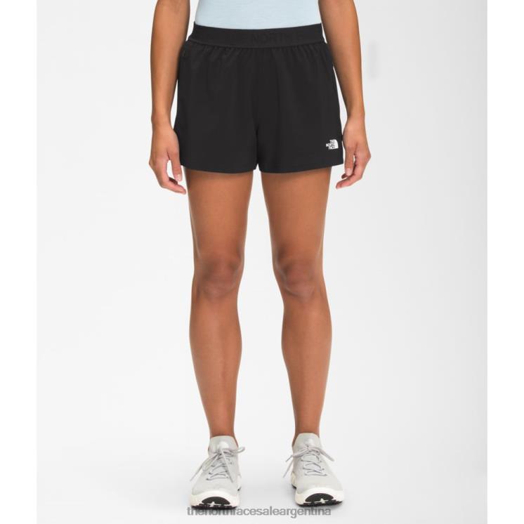 FFV044856 negro The North Face las mujeres deambulan pantalones cortos