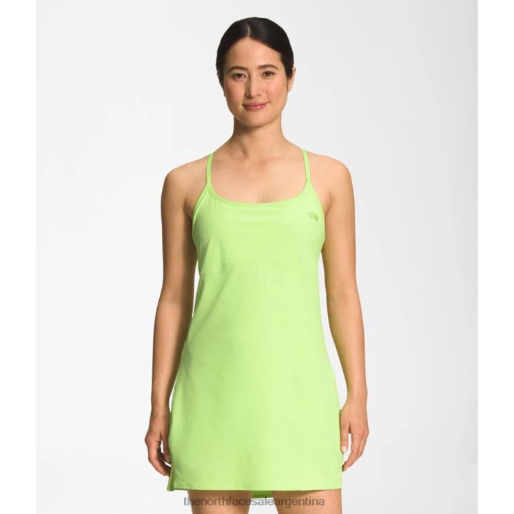 FFV044423 verde The North Face vestido arque walk mujer