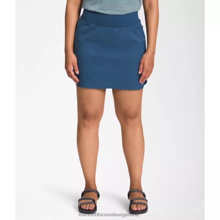 FFV044538 azul sombreado The North Face falda pantalón clase v para mujer