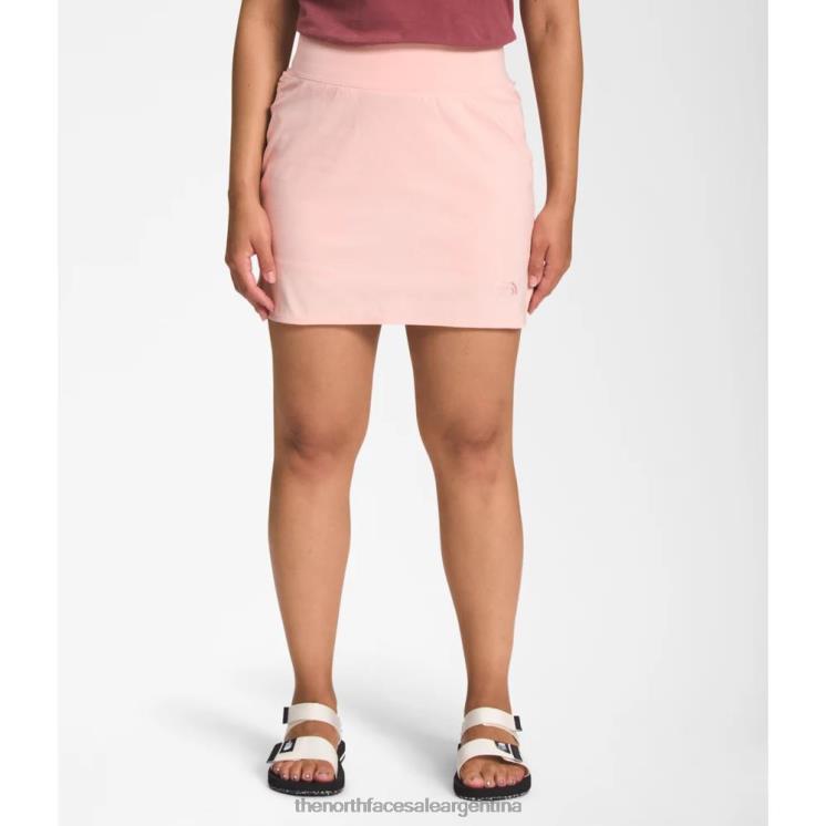 FFV044540 rosa arena The North Face falda pantalón clase v para mujer