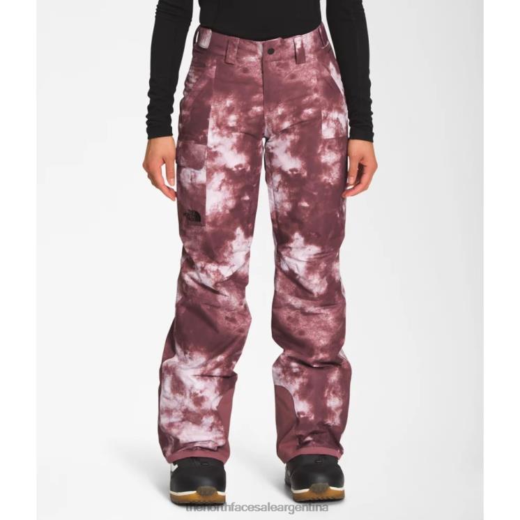 FFV043898 nieve de jengibre The North Face pantalones con aislamiento libertad mujer