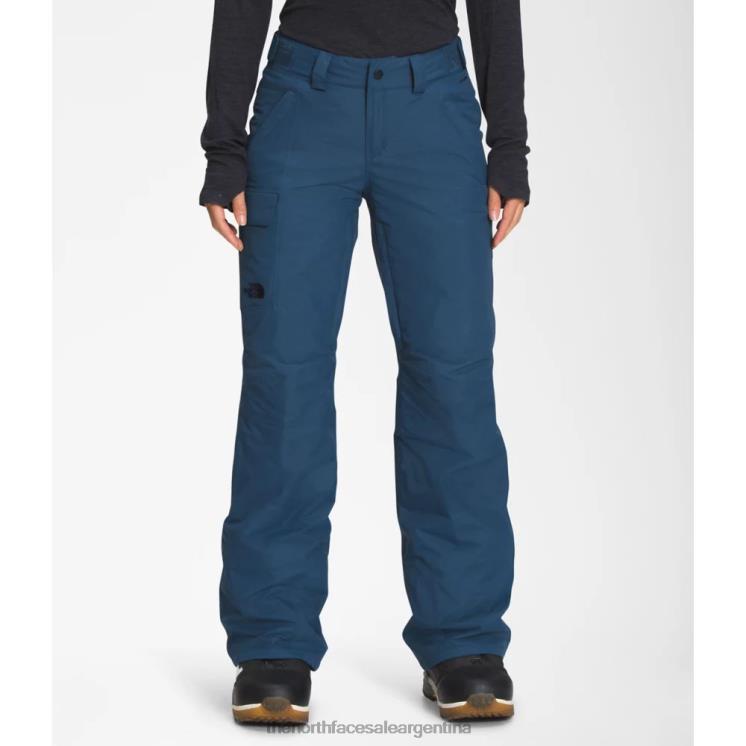 FFV043900 azul sombreado The North Face pantalones con aislamiento libertad mujer
