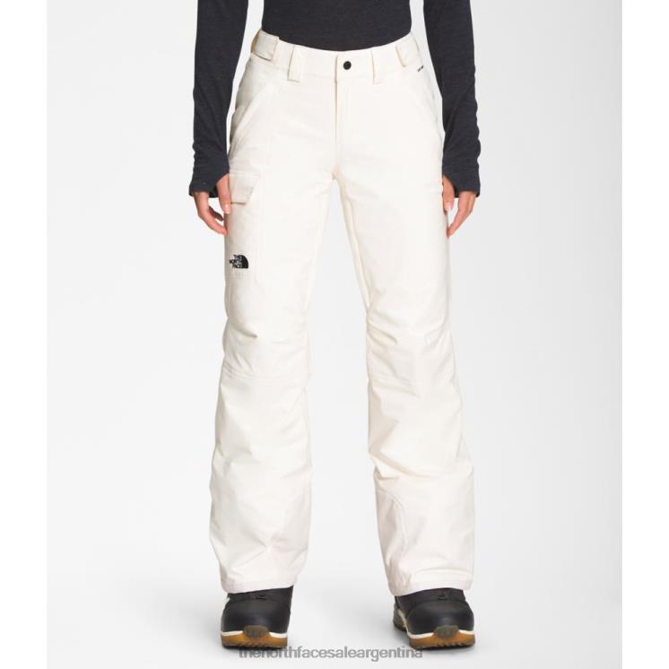 FFV043902 blanco The North Face pantalones con aislamiento libertad mujer