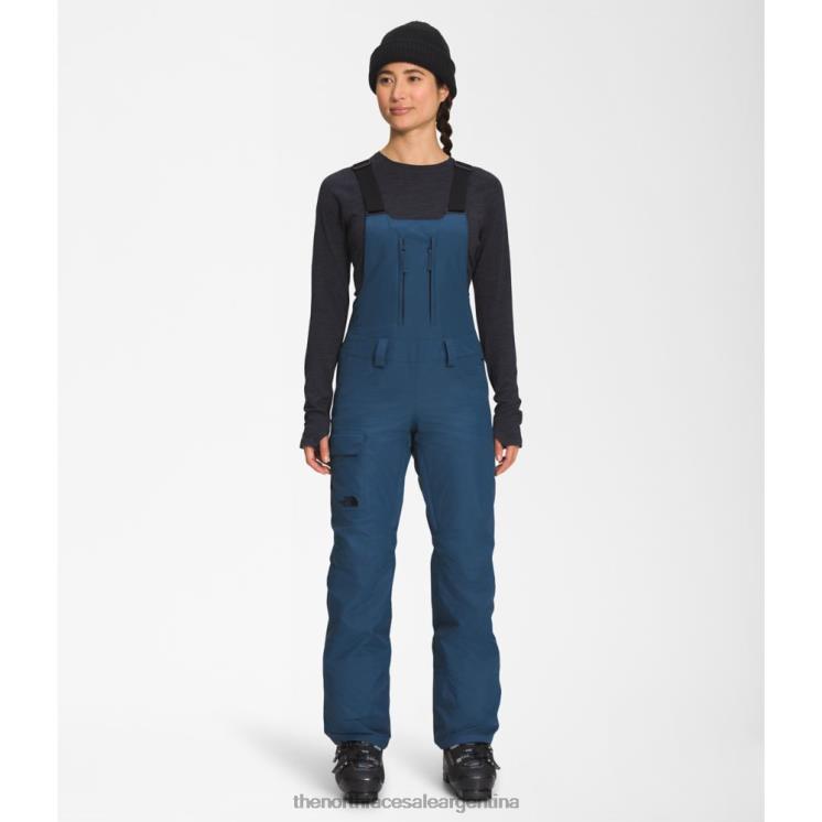 FFV044241 azul sombreado The North Face baberos de libertad de las mujeres