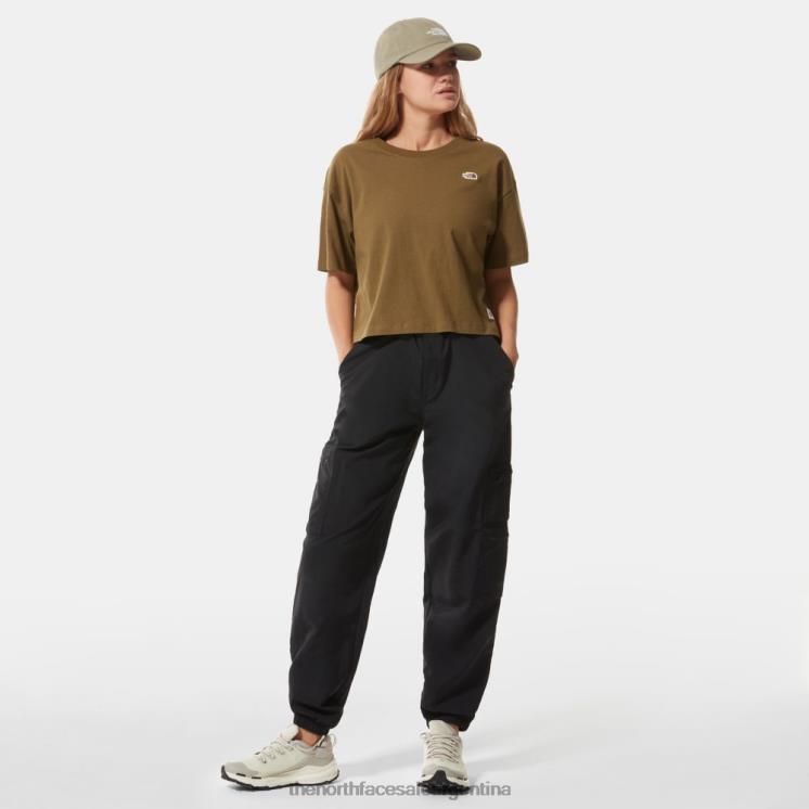 FFV041130 negro The North Face pantalones cargo mujer