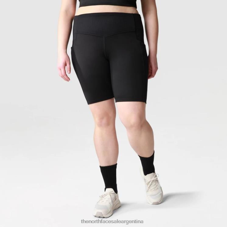 FFV041471 negro The North Face pantalones cortos ecoactive dune sky 9ï¾¡ï¾± talla grande para mujer